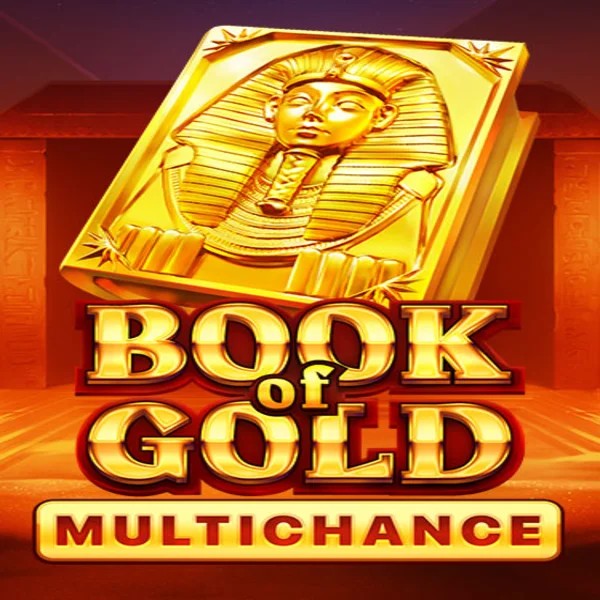 Book of Gold Multichance logo – Slots by Playson at Spinnaus Casino